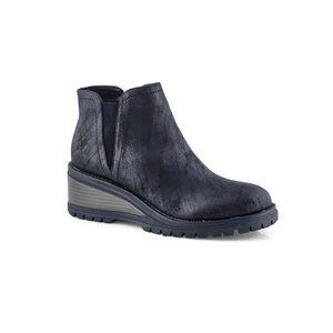 Women's Josie Chelsea Wedge Boot - Black